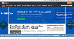 Desktop Screenshot of fxstreet.com