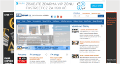 Desktop Screenshot of fxstreet.cz